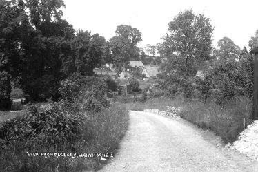 Lighthorne.  View from the Vicarage