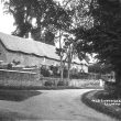 Lighthorne.  Row of old thatched cottages