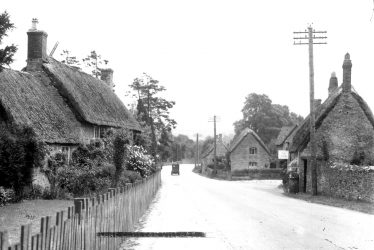 Long Compton.  Village street and grocery shop