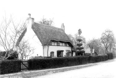 Long Marston.  Thatched cottage
