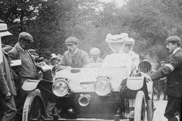 Edgehill.  Motor car rally