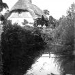 Long Marston.  A thatched cottage