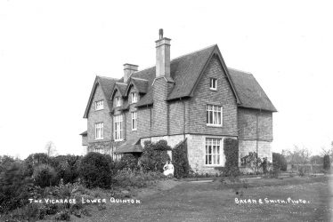 Quinton, Lower.  Vicarage