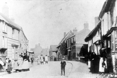 Cubbington.  Village scene