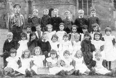 Cubbington.  School photograph