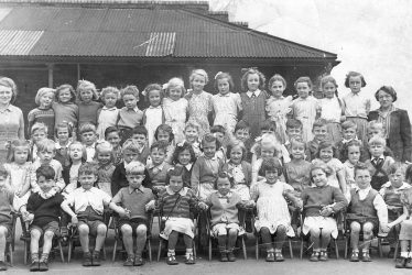 Cubbington.  School photograph