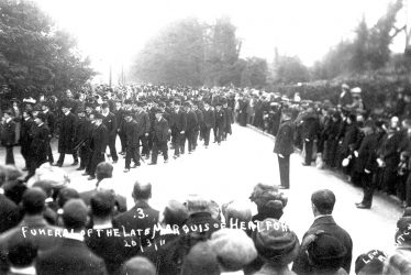 Arrow.  Funeral of the Marquis of Hertford