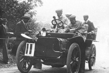 Edgehill.  Motor car rally
