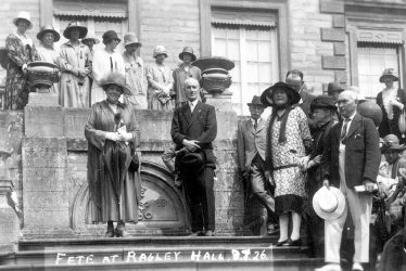 Ragley Hall.  Dignitaries at fete
