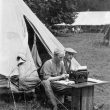 Ragley Park.  Army Camp