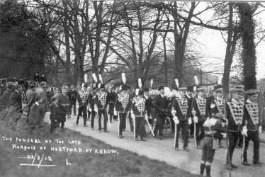 Arrow.  Funeral of the Marquis of Hertford