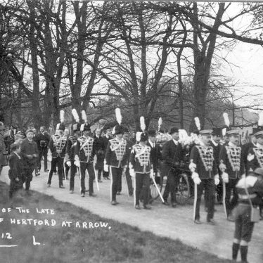Arrow.  Funeral of the Marquis of Hertford