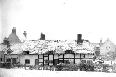Shottery.  Old cottages