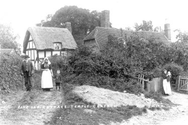 Temple Grafton.  Old cottages