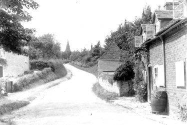 Temple Grafton.  Village lane