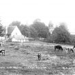 Temple Grafton.  Church and school
