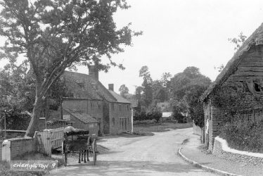 Cherington.  Village street