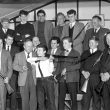 Offchurch.  Men and boys with air rifles