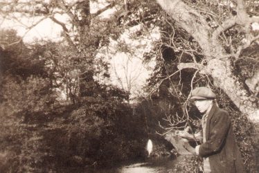 Offchurch.  Fisherman