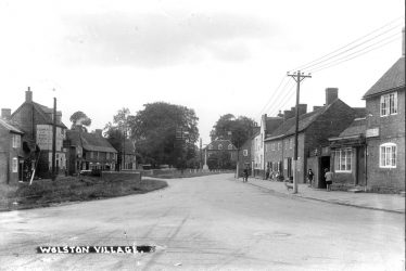 Wolston.  Village street