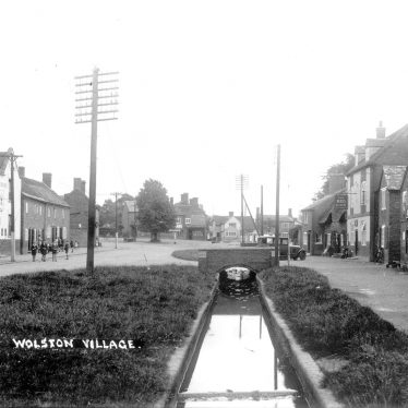 Wolston.  Village street