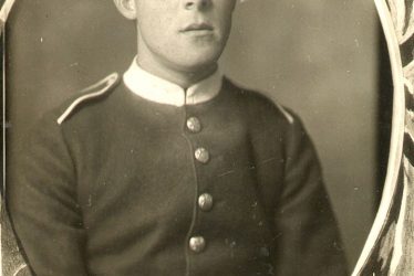 Rugby.  Private Ernest C Busson