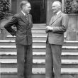 Rugby.  Sir Arthur Fford and Mr P.H.B. Lyon of Rugby School