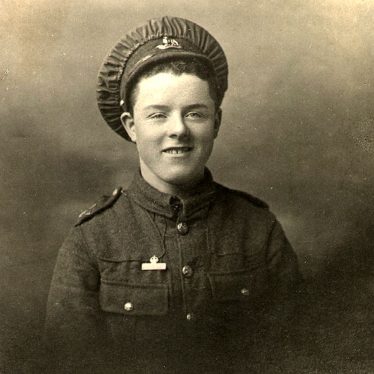 Rugby.  Private William Alfred Fothergill