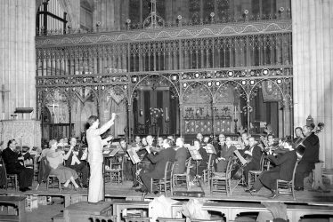 Leamington Spa.  All Saint's Church, symphony orchestra