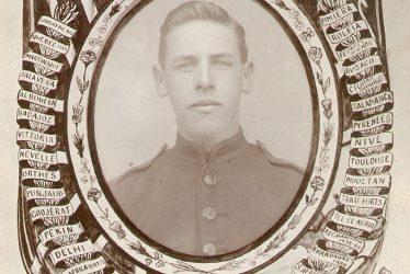 Rugby.  Rifleman C.G. Read