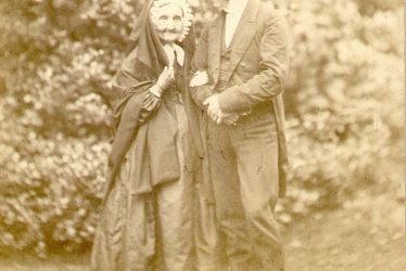 Rugby.  Mr Frederick Temple and his mother Mrs Dorcas Temple