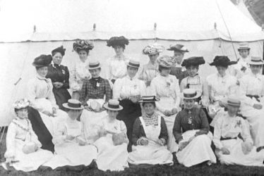 Brailes, Lower.  Ladies by tent