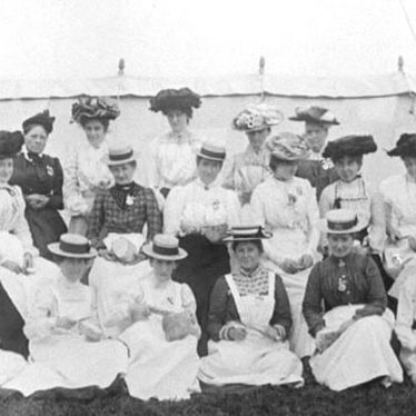 Brailes, Lower.  Ladies by tent