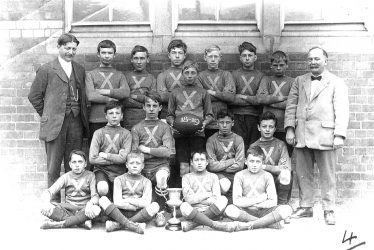 Rugby.  Boys rugby team