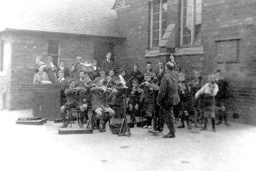 Rugby.  School orchestra