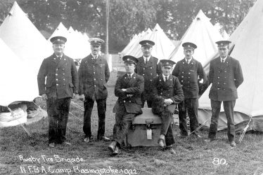 Rugby.  Fire brigade