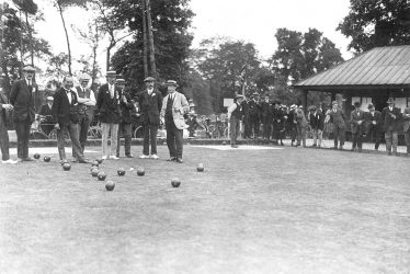 Rugby.  Caldecott Park, bowls