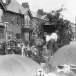 Rugby.  Victory procession
