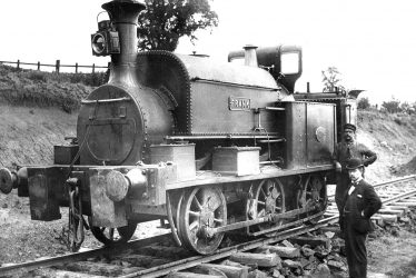 Willoughby.  Locomotive "Frank"