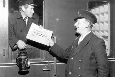 Rugby.  John Magee at The Central Station