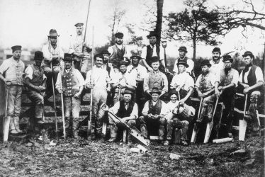 Dunchurch.  Buccleuch Estate workers