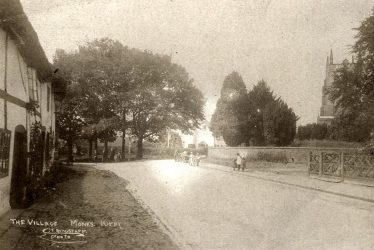 Monks Kirby.  Village view