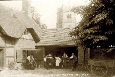 Dunchurch.  Blacksmith's smithy
