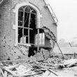 Pailton.  Bomb damage to the school