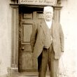 Ryton on Dunsmore.  Tom Quarterman outside Dun Cow