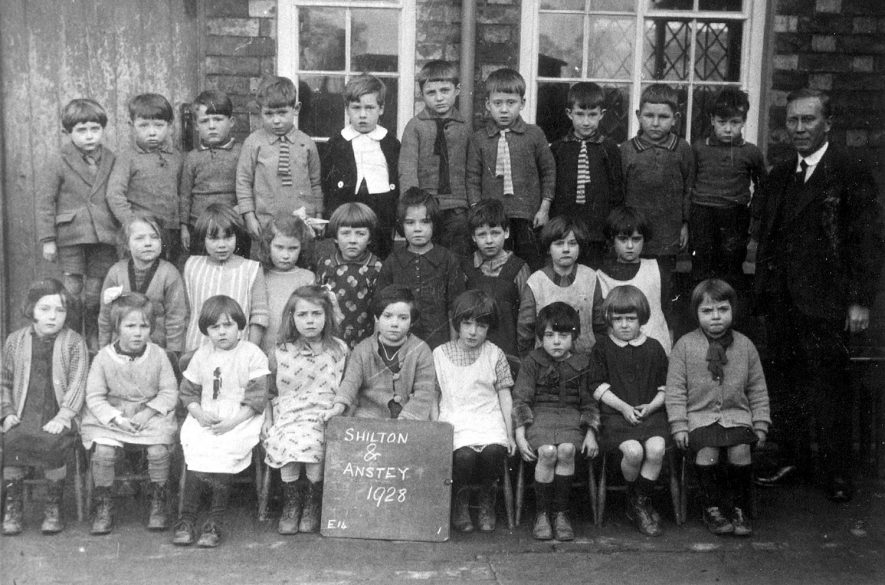 Shilton and Anstey School class photograph.  1928 |  IMAGE LOCATION: (Rugby Library)