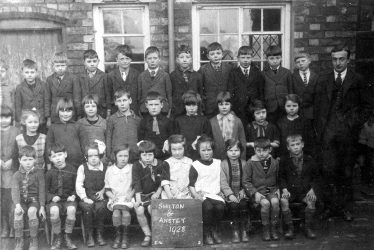 Shilton.  Shilton and Anstey school photograph