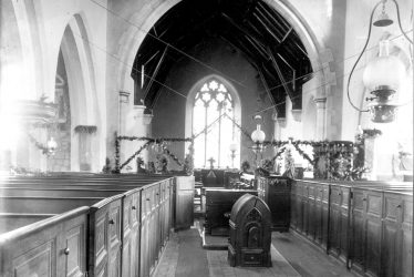 Wolvey.  St John the Baptist Church interior