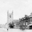 Henley in Arden.  High Street and church