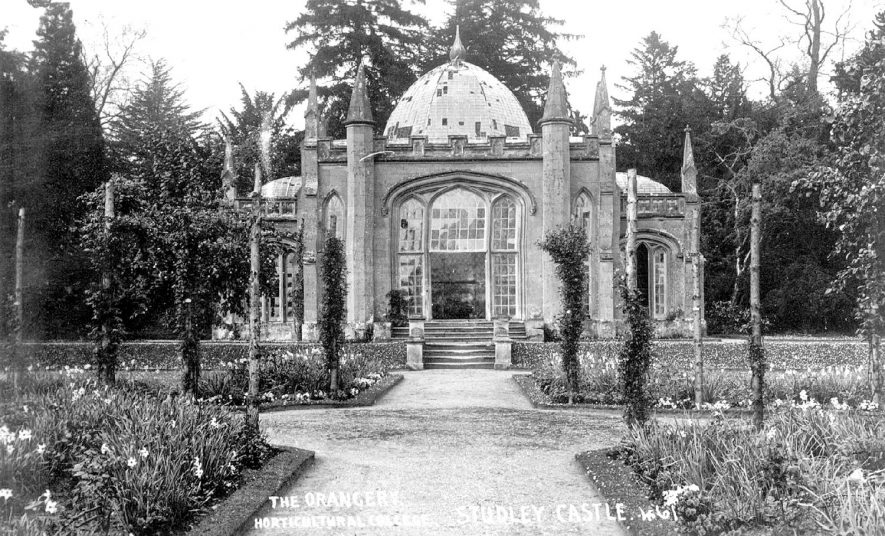 Studley Castle orangery.  1900s |  IMAGE LOCATION: (Warwickshire Museums. Photographic Collections.)